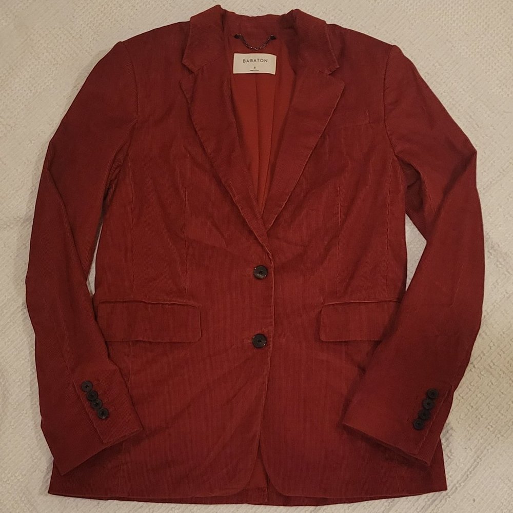 Babaton Corduroy Taylor Blazer